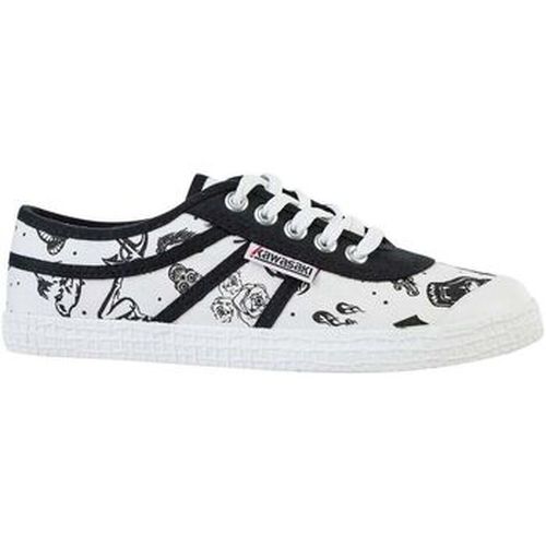 Baskets Tattoo Canvas Shoe K202420 1002 White - Kawasaki - Modalova