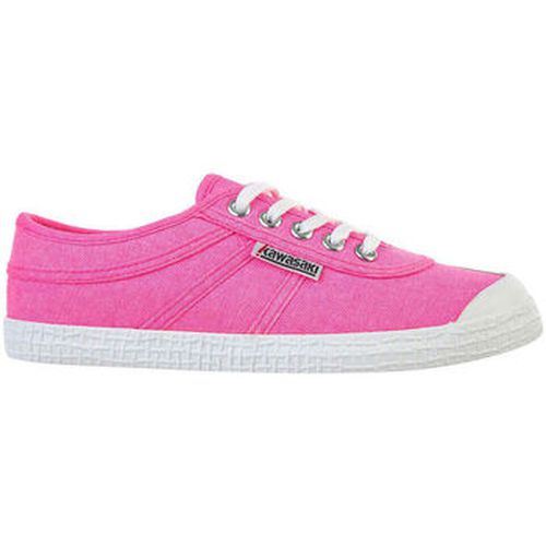 Baskets Original Neon Canvas Shoe K202428 4014 Knockout Pink - Kawasaki - Modalova