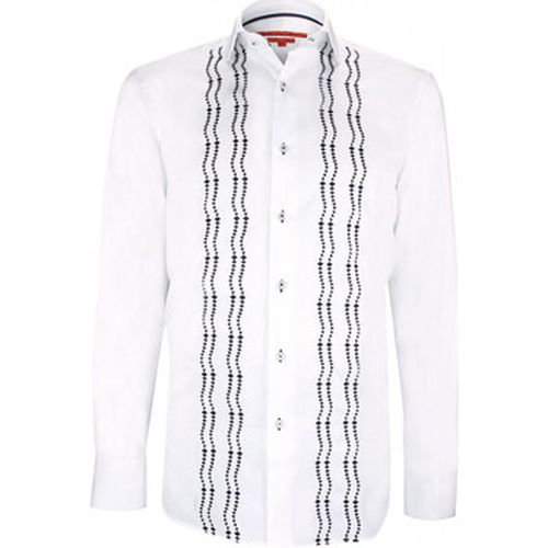 Chemise chemise brodee satin de coton broidery - Andrew Mc Allister - Modalova