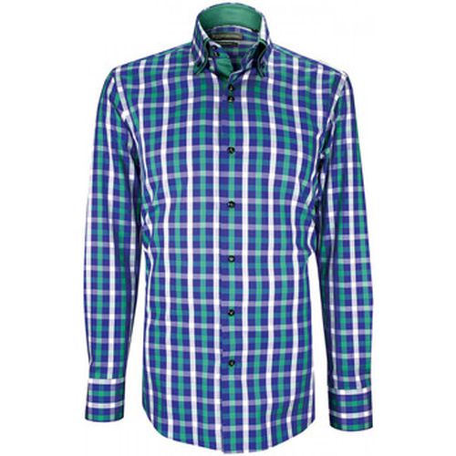 Chemise chemise double col a coudieres lorenzo - Emporio Balzani - Modalova