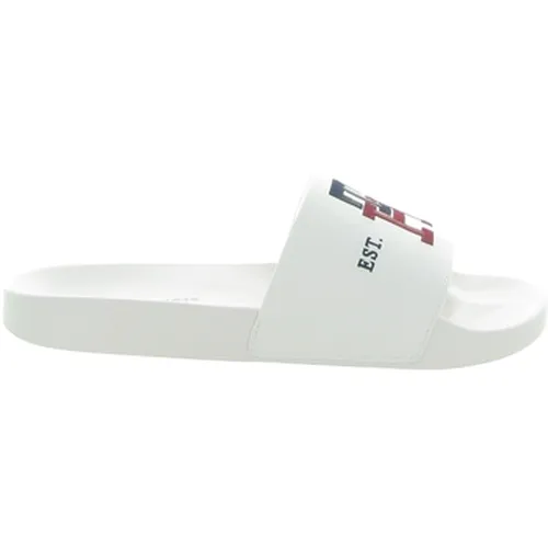 Sandales EMBROIDERY POOL SLIDE - Tommy Hilfiger - Modalova