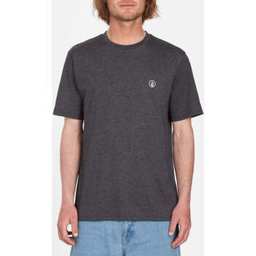 T-shirt Camiseta Circle Blanks Heather Black - Volcom - Modalova