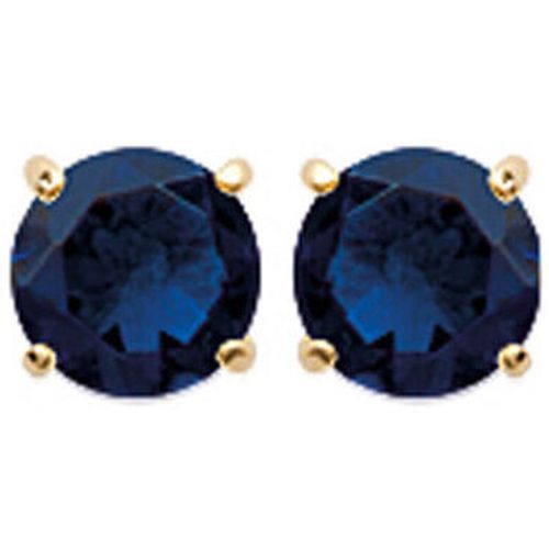 Bijoux by - Puces d'oreilles pierre bleue - Daxon - Modalova