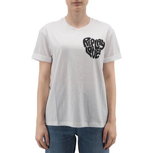 T-shirt T-shirt oversize en coton biologique - Replay - Modalova