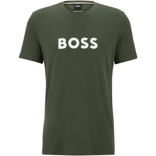 T-shirt BOSS T-shirt Vert Foncé - BOSS - Modalova