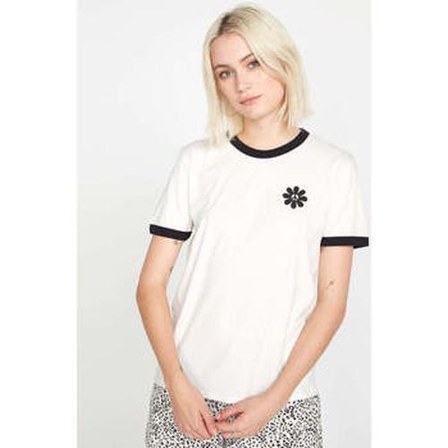 T-shirt Camiseta Chica Truly Ringer Star White - Volcom - Modalova
