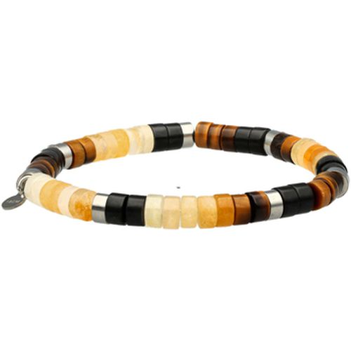 Bracelets Bracelet Perles Heishi Oeil Tigre-Medium-18cm - Sixtystones - Modalova