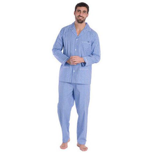 Pyjamas / Chemises de nuit Pyjama long en popeline pur coton motif carreaux - Kindy - Modalova