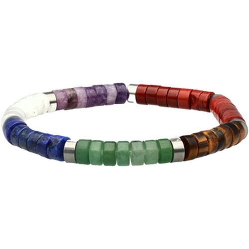 Bracelets Bracelet Chakra Heishi Jaspe Rouge-Large-20cm - Sixtystones - Modalova
