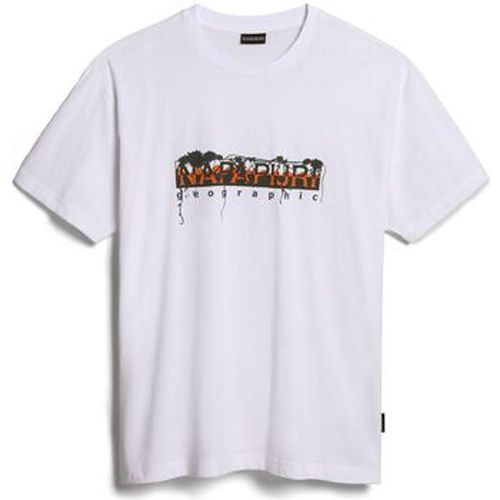 T-shirt S-PAJAS SS NP0A4H27-002 BRIGHT WHITE - Napapijri - Modalova