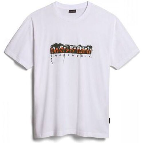 T-shirt S-PAJAS SS NP0A4H27-002 BRIGHT WHITE - Napapijri - Modalova