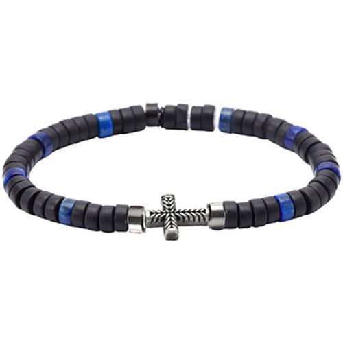 Bracelets Bracelet Heishi Agate et Lapis Lazuli-Medium-18cm - Sixtystones - Modalova
