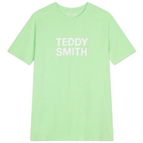 T-shirt TEE-SHIRT TICLASS BASIC - PATINA GREEN - L - Teddy Smith - Modalova