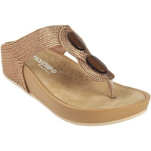 Chaussures Sandale 23582 abz bronze - Amarpies - Modalova
