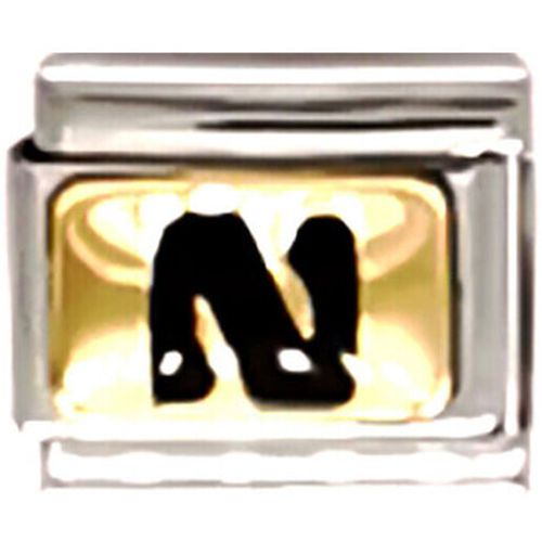 Bracelets Maillon Alphabet lettre N - Nomination - Modalova
