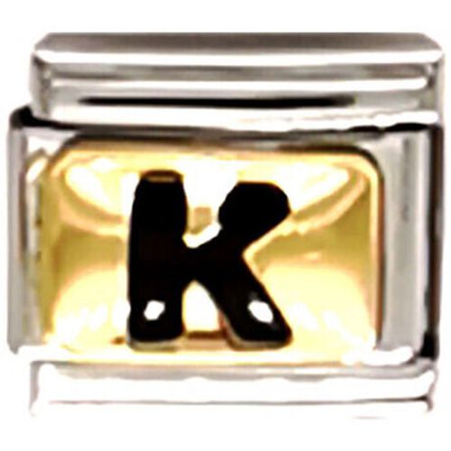 Bracelets Maillon Alphabet lettre K - Nomination - Modalova