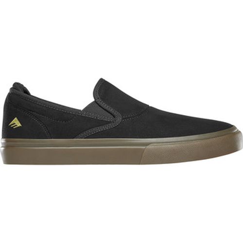 Chaussures de Skate WINO G6 SLIP-ON BLACK BLACK GUM - Emerica - Modalova