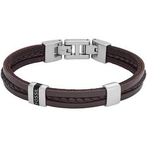 Bracelets Bracelet cuir brun - Fossil - Modalova