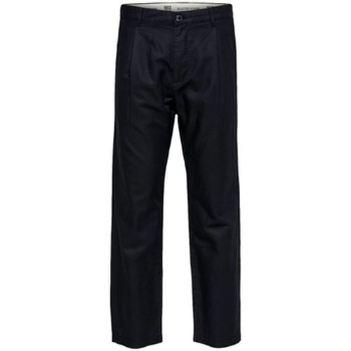 Pantalon Relaxed Jones Linen - Black - Selected - Modalova