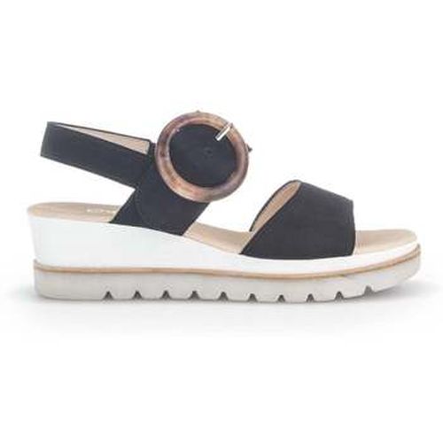 Sandales Sandales en suède à talon plat - Gabor - Modalova