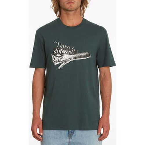 T-shirt Camiseta Darn Cedar Green - Volcom - Modalova