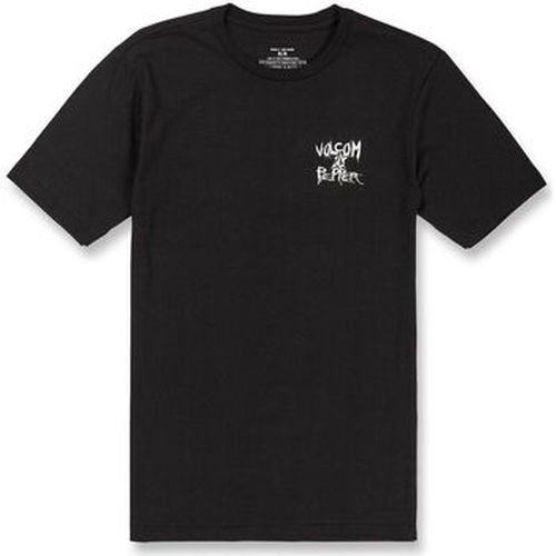 T-shirt Camiseta V Entertainment X Pepper SS Tee Black - Volcom - Modalova