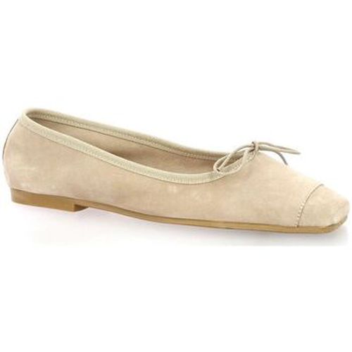 Ballerines Ballerines cuir velours nude - Gianni Crasto - Modalova