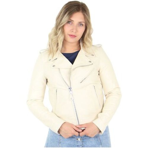 Blouson Blouson style perfecto en cuir agneau ref_3 - Schott - Modalova