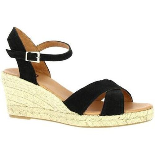 Espadrilles Espadrille cuir velours - Pao - Modalova