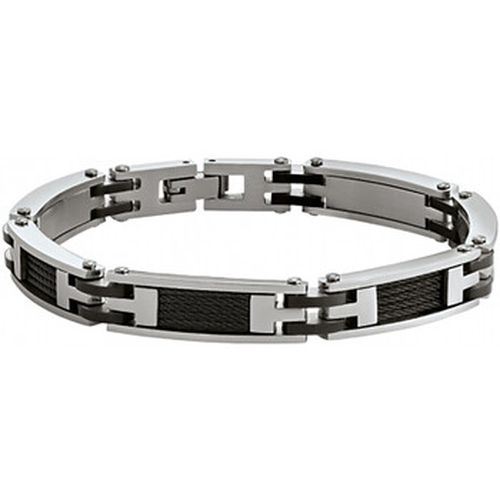 Bracelets Bracelet Zéphir acier blanc/noir - Jourdan - Modalova