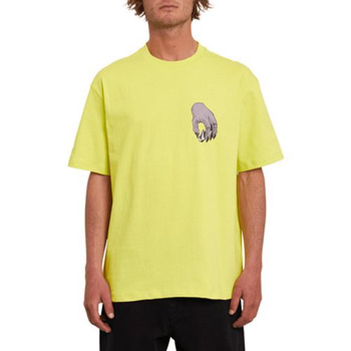 T-shirt Stone Grab Lse Ss Limeade - Volcom - Modalova