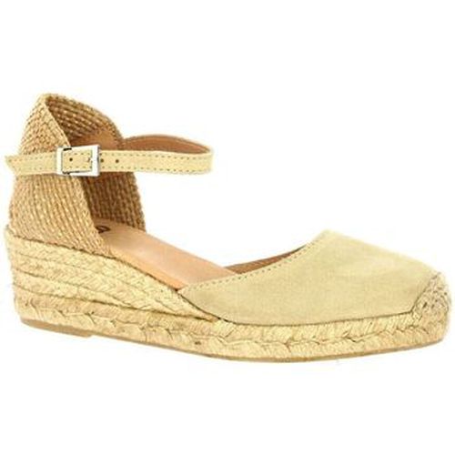 Espadrilles Espadrille cuir velours - Pao - Modalova