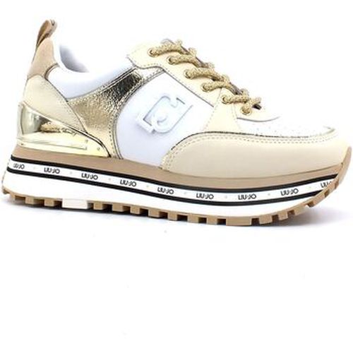 Chaussures Maxi Wonder 20 Sneaker White Light Gold BA3019PX334 - Liu Jo - Modalova