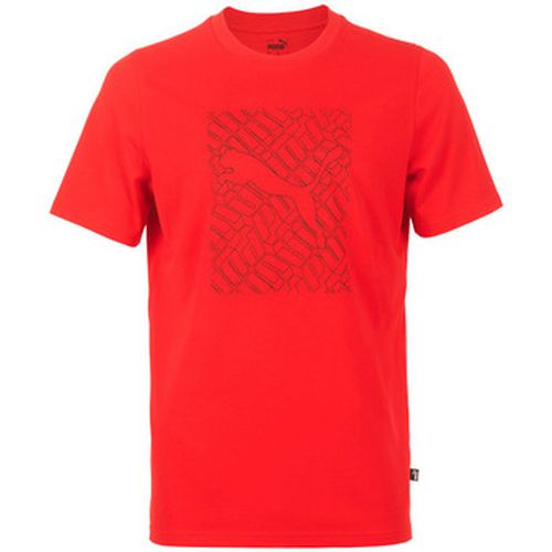 T-shirt TEE SHIRT ROUGE - FOR ALL TIME RED - M - Puma - Modalova