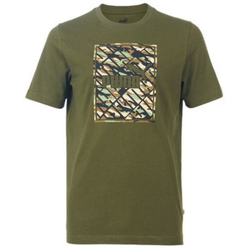 T-shirt TEE SHIRT KAKI - GREEN MOSS - L - Puma - Modalova