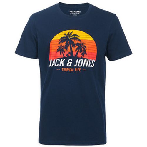 T-shirt TEE SHIRT JORJAMES - NAVY BLAZER - L - Jack & Jones - Modalova