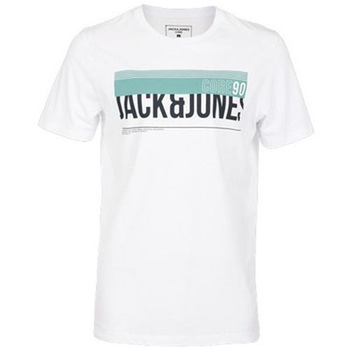 T-shirt TEE SHIRT JCOELIAS TEE SS CREW NECK KA - WHITE - S - Jack & Jones - Modalova