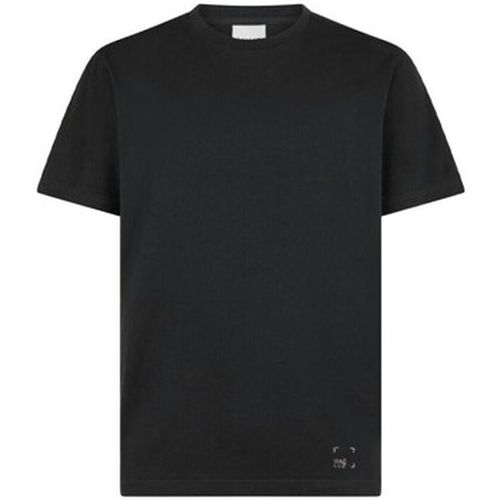 T-shirt T-shirt en jersey de modal avec clous et broderies en lurex - GaËlle Paris - Modalova