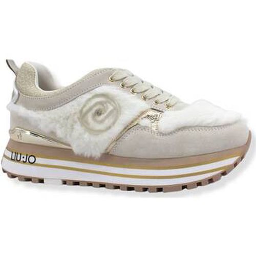 Chaussures Maxi Wonder 48 Sneaker Pelo Donna White BF2113PX295 - Liu Jo - Modalova