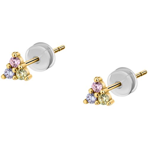 Boucles oreilles Boucles d'oreilles en Or 375/1000 et zircon - Cleor - Modalova