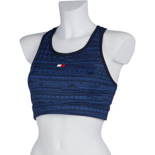 Tommy Hilfiger Soutien-gorge de sport pour femme, Gris chiné