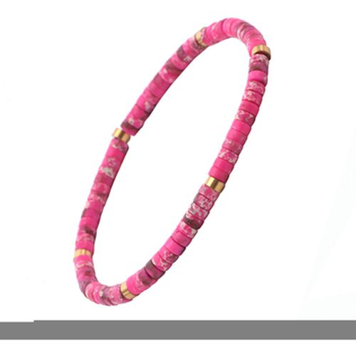 Bracelets Bracelet Perles Heishi 4 Mm Jaspe -Medium-18cm - Sixtystones - Modalova