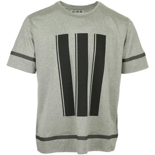 T-shirt Stripe Printed T-Shirt - Csb London - Modalova