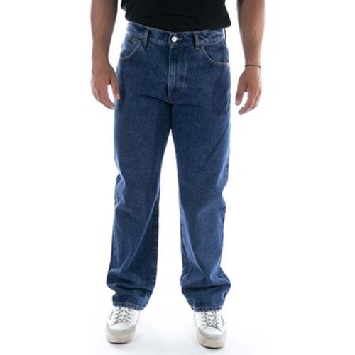 Jeans Pantaloni James Denim Stone Wash Blu - Amish - Modalova