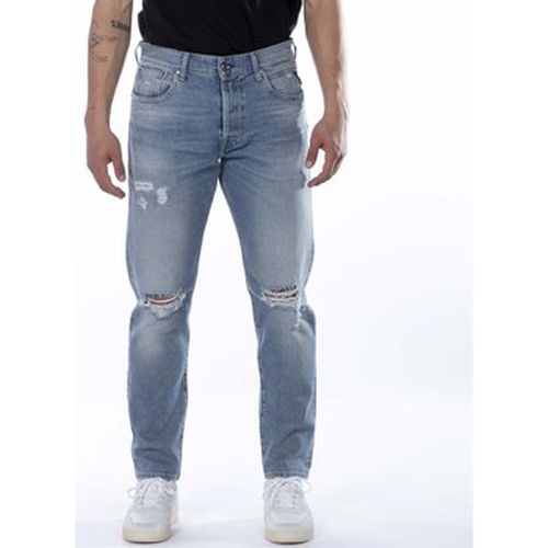 Pantalon Replay Jeans Azzurro - Replay - Modalova