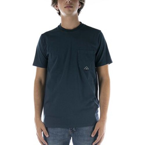 T-shirt T-Shirt Pocket Man Jersey Used Blu - Roy Rogers - Modalova