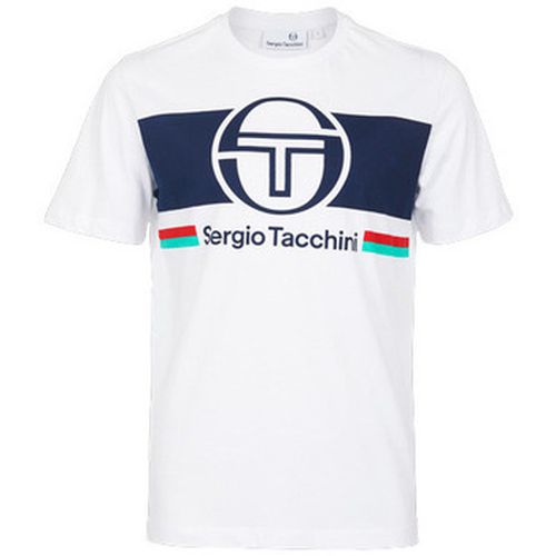 T-shirt TEE SHIRT - WHITE/PEACOCK GREEN - M - Sergio Tacchini - Modalova