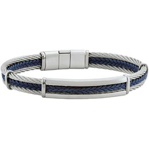 Bracelets Bracelet Ugo acier corde marine bleue - Jourdan - Modalova