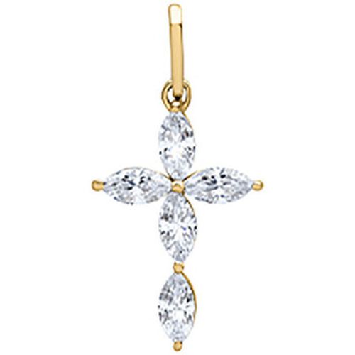 Pendentifs Pendentif croix or 18 carats oxydes - Brillaxis - Modalova