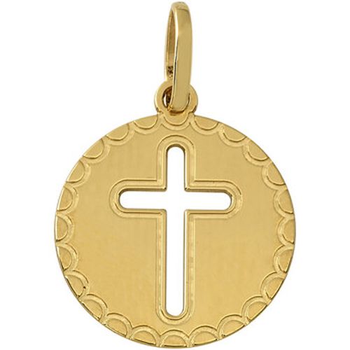 Pendentifs Médaille or 18 carats croix ajourée - Brillaxis - Modalova